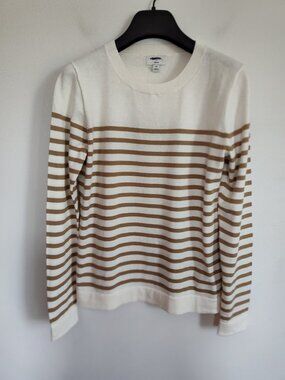 Madewell SZ XS Stripe Teddie Sweater